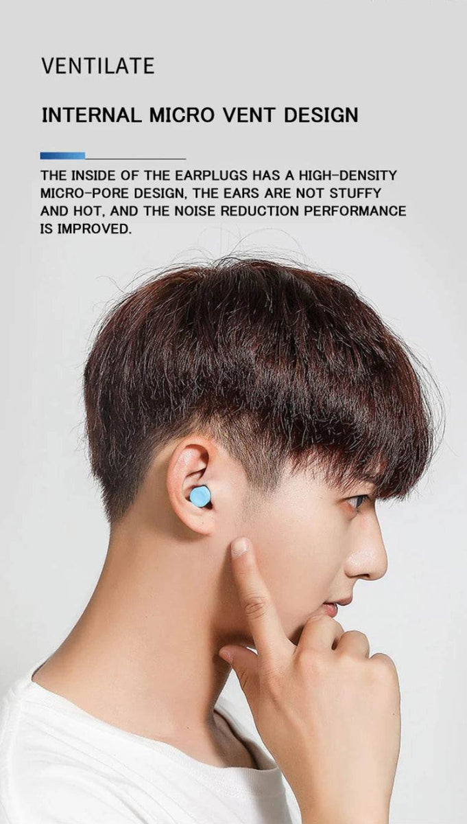 Pack Of 30 Soft Foam Noise Reduction Earplugs - YUNGLR - Sleep Galleria