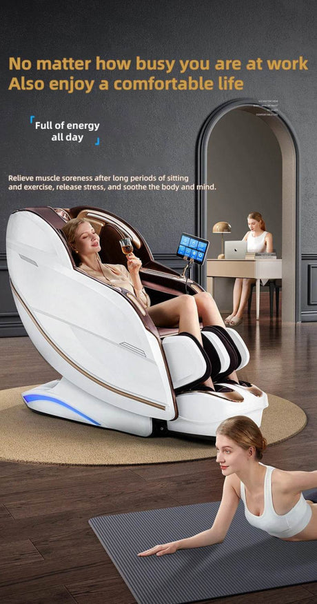 Yutori BreezeLuxe 4D Full Body Massage Chair - Yutori - Sleep Galleria