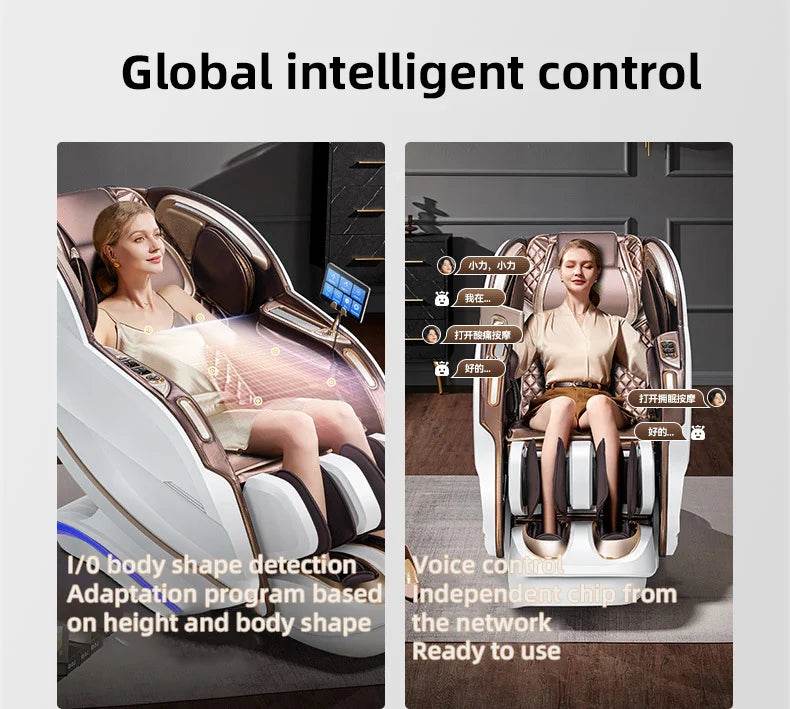 Yutori BreezeLuxe 4D Full Body Massage Chair - Yutori - Sleep Galleria