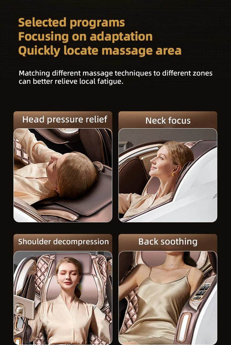 Yutori BreezeLuxe 4D Full Body Massage Chair - Yutori - Sleep Galleria