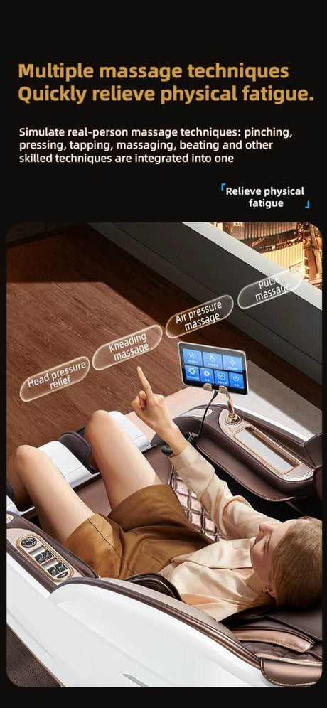 Yutori BreezeLuxe 4D Full Body Massage Chair - Yutori - Sleep Galleria