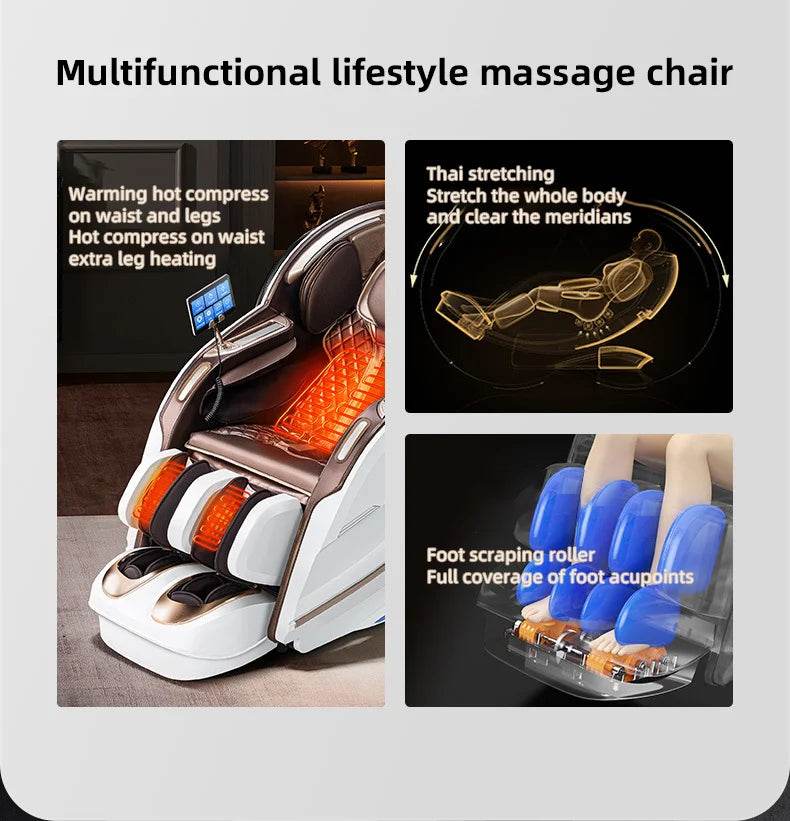 Yutori BreezeLuxe 4D Full Body Massage Chair - Yutori - Sleep Galleria