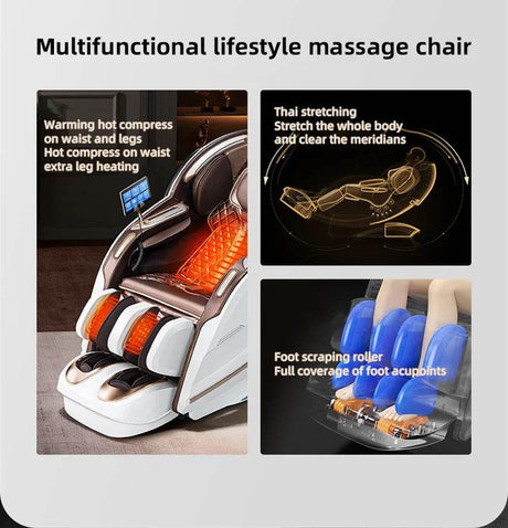Yutori BreezeLuxe 4D Full Body Massage Chair - Yutori - Sleep Galleria