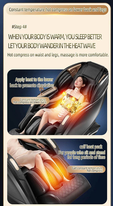 Yutori CloudWarm Zero Gravity Massage Chair - Yutori - Sleep Galleria