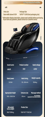 Yutori CloudWarm Zero Gravity Massage Chair - Yutori - Sleep Galleria