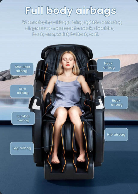 Yutori DawnAir 4D Zero Gravity Heated Massage Chair - Yutori - Sleep Galleria