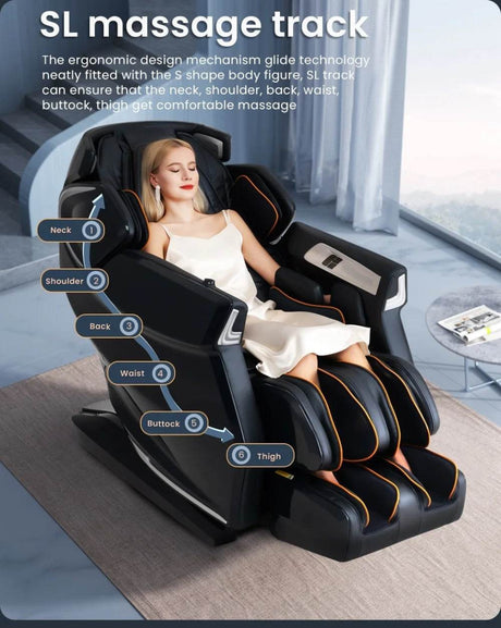 Yutori DawnAir 4D Zero Gravity Heated Massage Chair - Yutori - Sleep Galleria