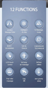 Yutori LotusEase 4D SL - Track Massage Chair - Yutori - Sleep Galleria