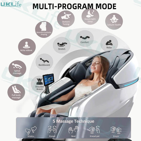 Yutori MistGlow Heat 4D SL - Track AI Voice Massage Chair - Yutori - Sleep Galleria