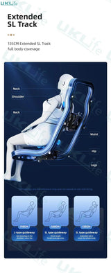 Yutori MistGlow Heat 4D SL - Track AI Voice Massage Chair - Yutori - Sleep Galleria
