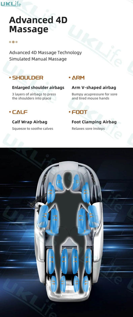 Yutori MistGlow Heat 4D SL - Track AI Voice Massage Chair - Yutori - Sleep Galleria
