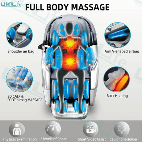 Yutori MistGlow Heat 4D SL - Track AI Voice Massage Chair - Yutori - Sleep Galleria