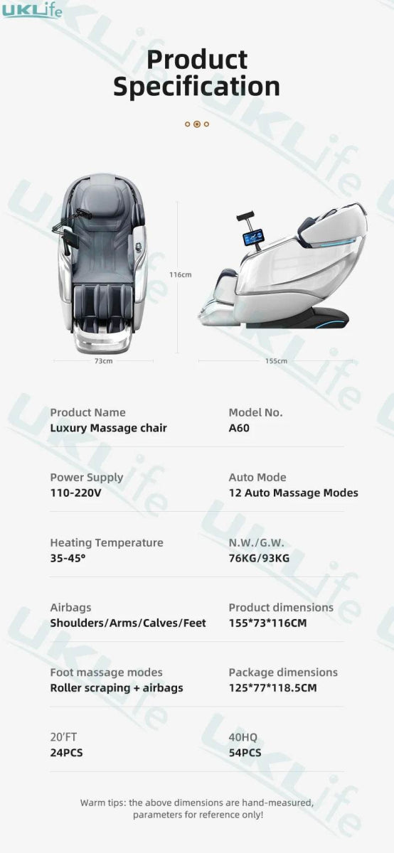 Yutori MistGlow Heat 4D SL - Track AI Voice Massage Chair - Yutori - Sleep Galleria