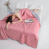 Breathable Lightweight Cooling Polyester Summer Blanket - Sleep Galleria