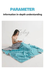 Breathable Lightweight Cooling Polyester Summer Blanket - Sleep Galleria