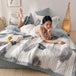 Quilted Spring Summer Quilt Queen Size Soft Comfortable Quilts Machine Washable Single Double Blanket for Bed Comforter 150x200 - zeby - Sleep Galleria
