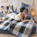 Quilted Spring Summer Quilt Queen Size Soft Comfortable Quilts Machine Washable Single Double Blanket for Bed Comforter 150x200 - zeby - Sleep Galleria