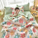 Quilted Spring Summer Quilt Queen Size Soft Comfortable Quilts Machine Washable Single Double Blanket for Bed Comforter 150x200 - zeby - Sleep Galleria