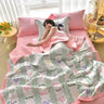 Quilted Spring Summer Quilt Queen Size Soft Comfortable Quilts Machine Washable Single Double Blanket for Bed Comforter 150x200 - zeby - Sleep Galleria