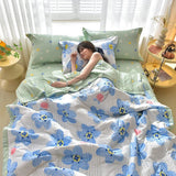 Quilted Spring Summer Quilt Queen Size Soft Comfortable Quilts Machine Washable Single Double Blanket for Bed Comforter 150x200 - zeby - Sleep Galleria