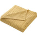 100x150cm Light Green 100% Cotton Waffle Blanket - Sleep Galleria