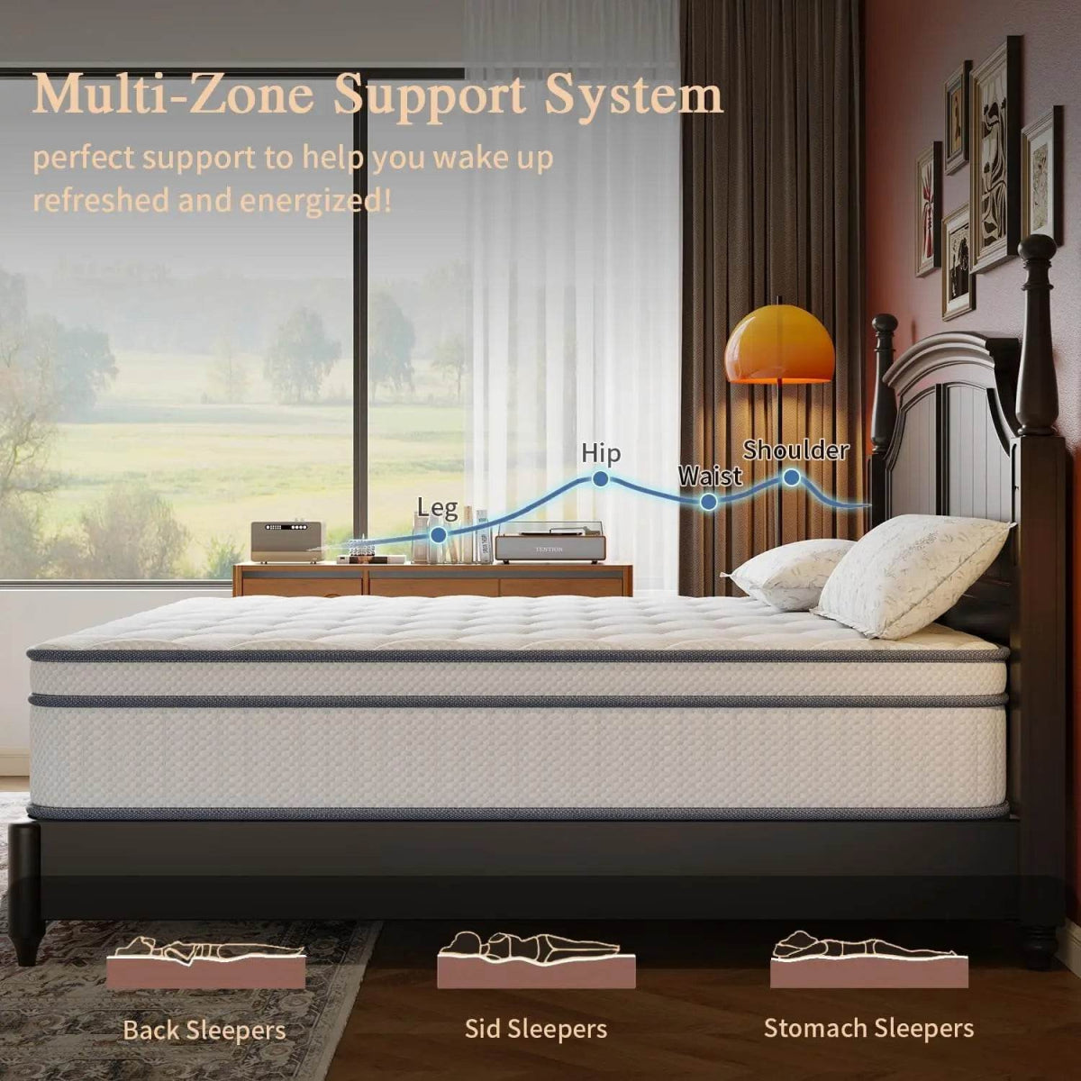 11-Inch Cooling Gel Memory Foam Mattress - Sleep Galleria