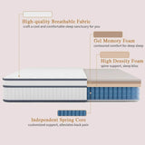 11-Inch Cooling Gel Memory Foam Mattress - Sleep Galleria