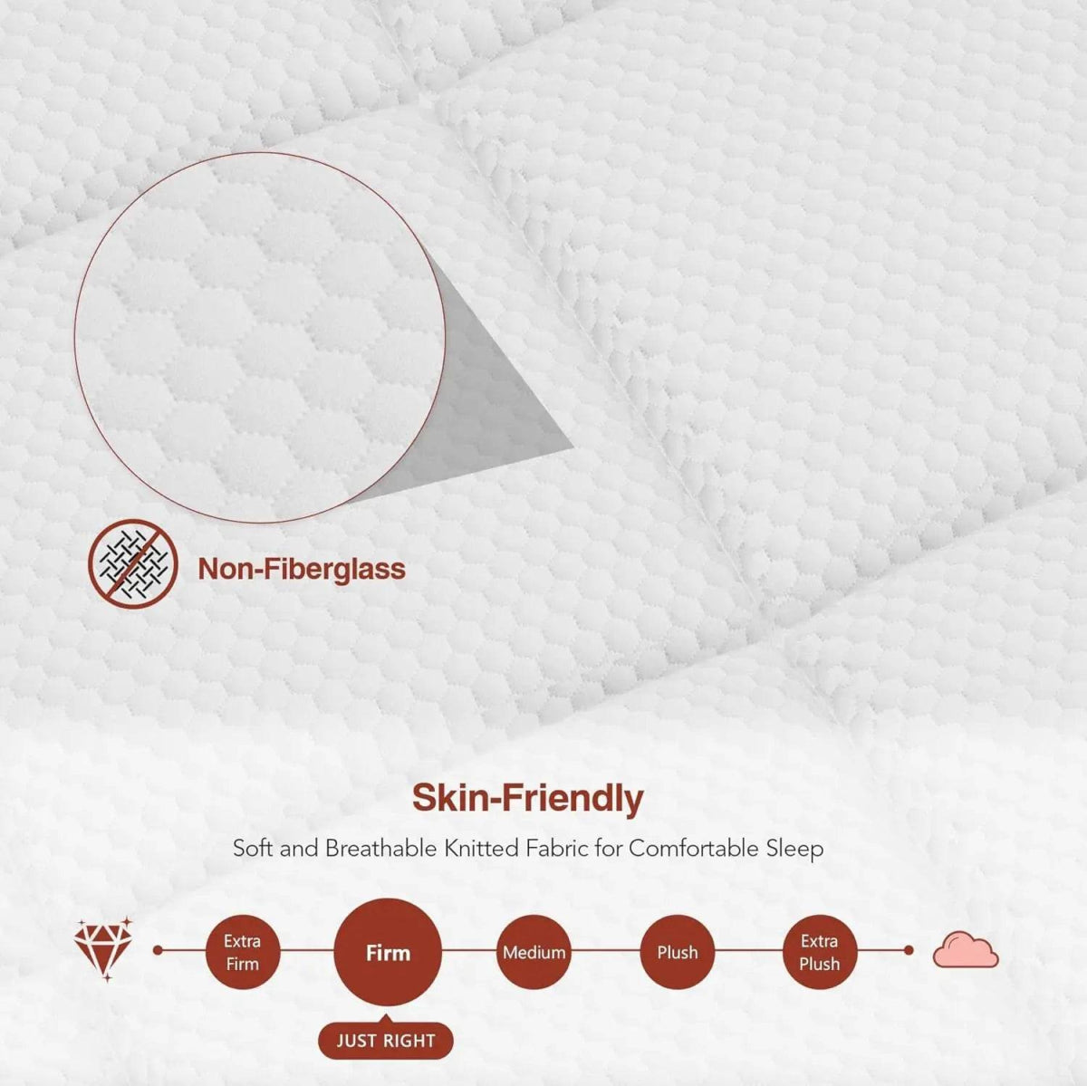 12-Inch Cooling Gel Memory Foam Mattress - Sleep Galleria