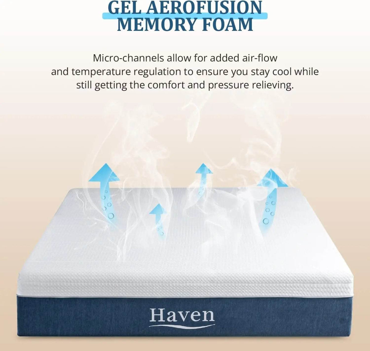 12-Inch Cooling Gel Memory Foam Mattress - Sleep Galleria