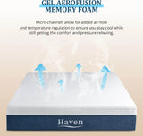 12-Inch Cooling Gel Memory Foam Mattress - Sleep Galleria