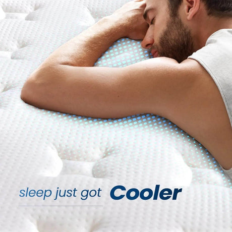 14-Inch Hybrid Gel-Infused Memory Foam Mattress - Sleep Galleria