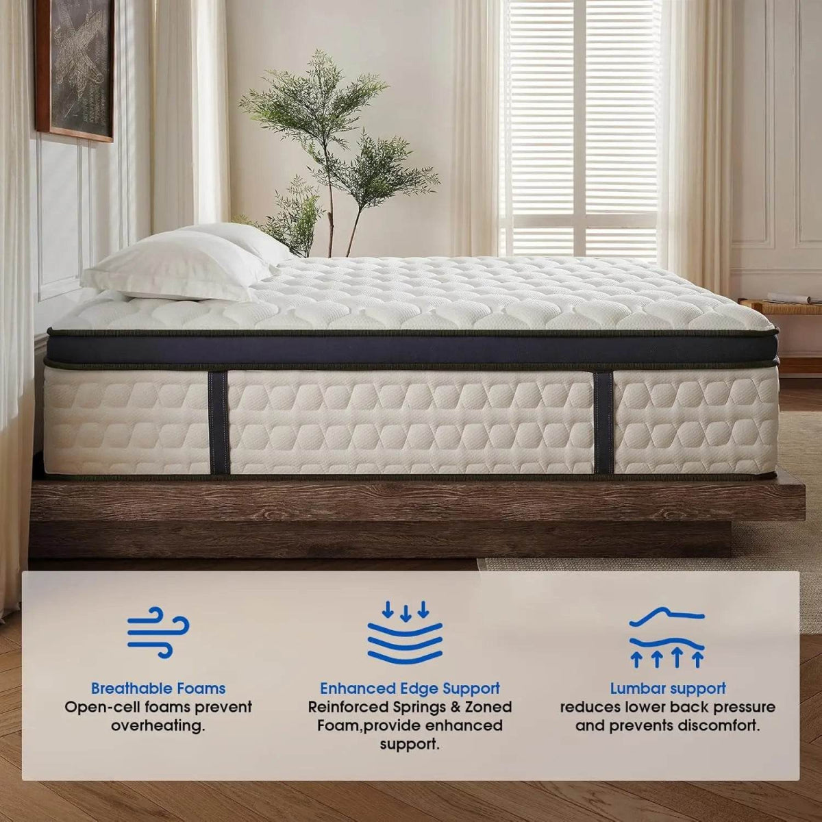 14-Inch Hybrid Gel Memory Foam Mattress - Sleep Galleria