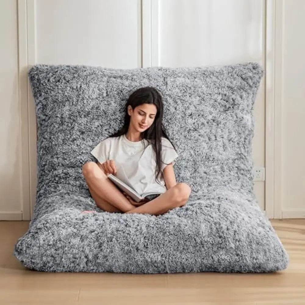 3 in 1 Multipurpose Foam Filled Bean Bag Chair - Sleep Galleria