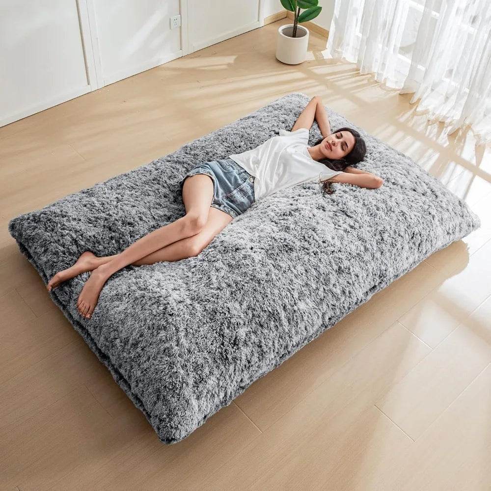 3 in 1 Multipurpose Foam Filled Bean Bag Chair - Sleep Galleria