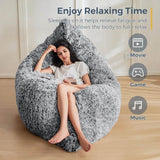 3 in 1 Multipurpose Foam Filled Bean Bag Chair - Sleep Galleria