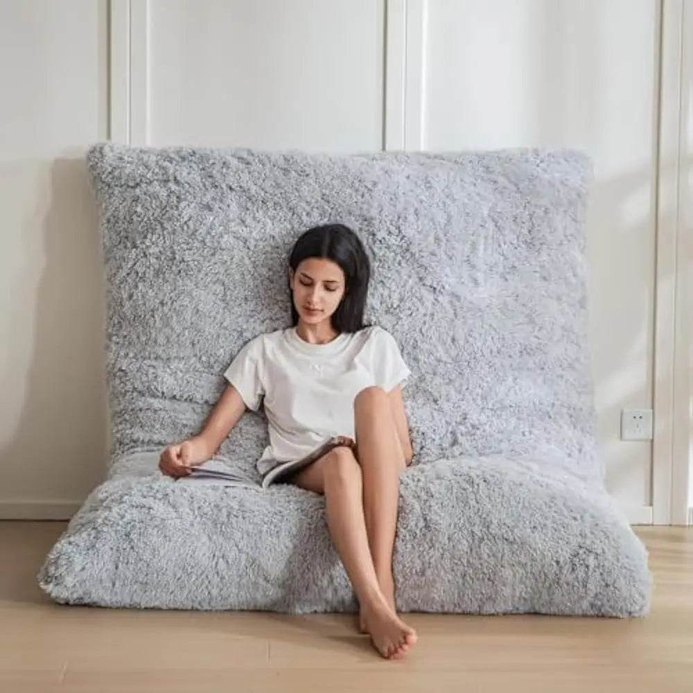 3 in 1 Multipurpose Foam Filled Bean Bag Chair - Sleep Galleria