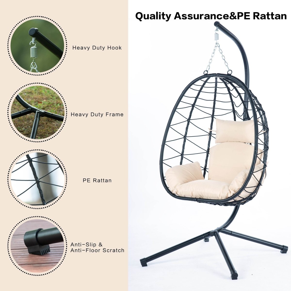 All-Weather Outdoor Rattan Sectional Set - Sleep Galleria