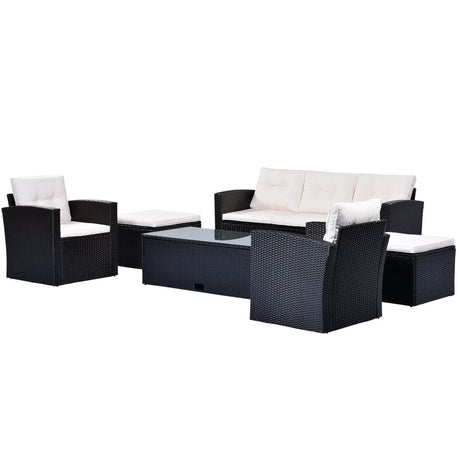 All-Weather Wicker Outdoor Patio Seating Set - Sleep Galleria