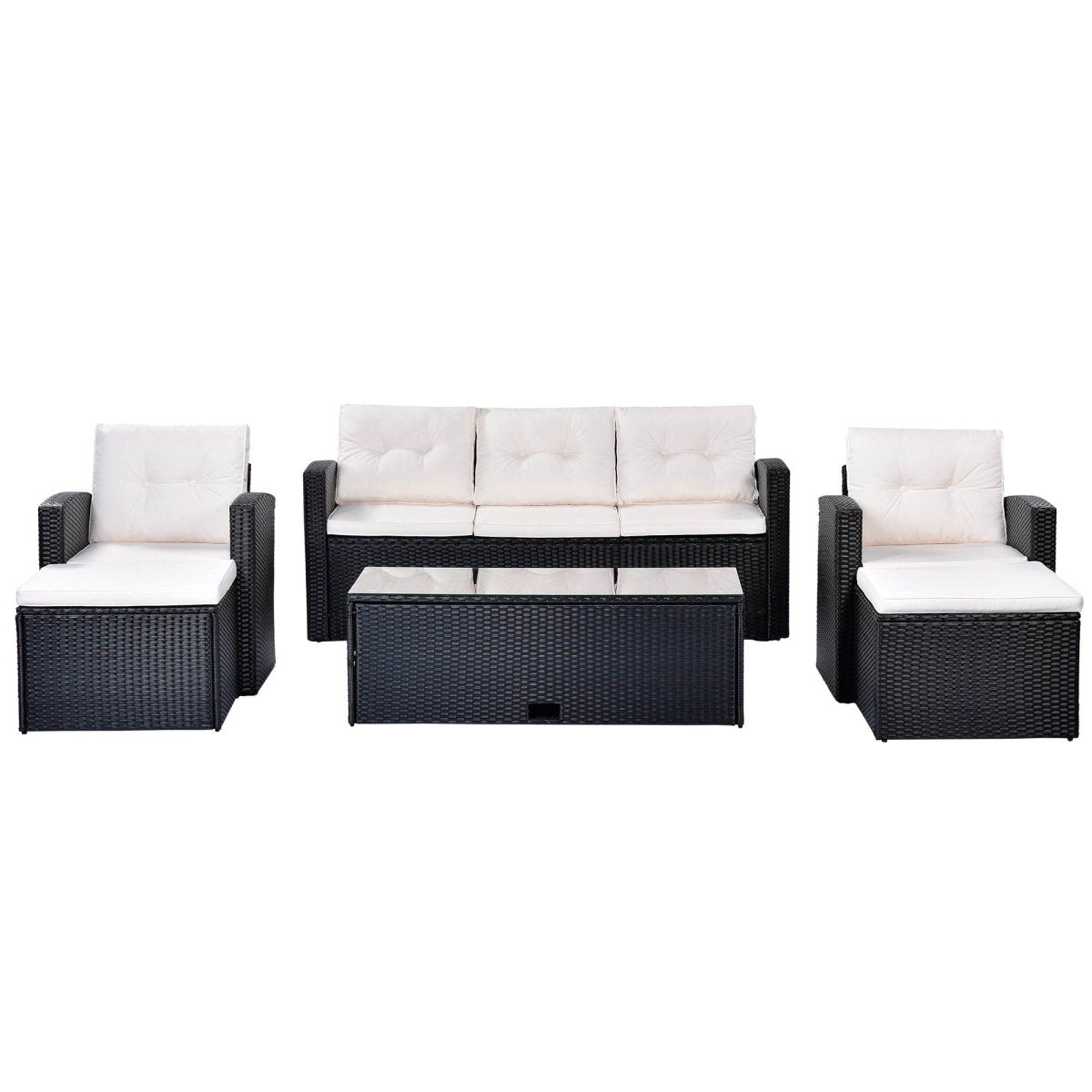 All-Weather Wicker Outdoor Patio Seating Set - Sleep Galleria