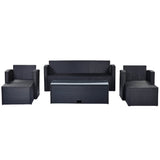 All-Weather Wicker Outdoor Patio Seating Set - Sleep Galleria