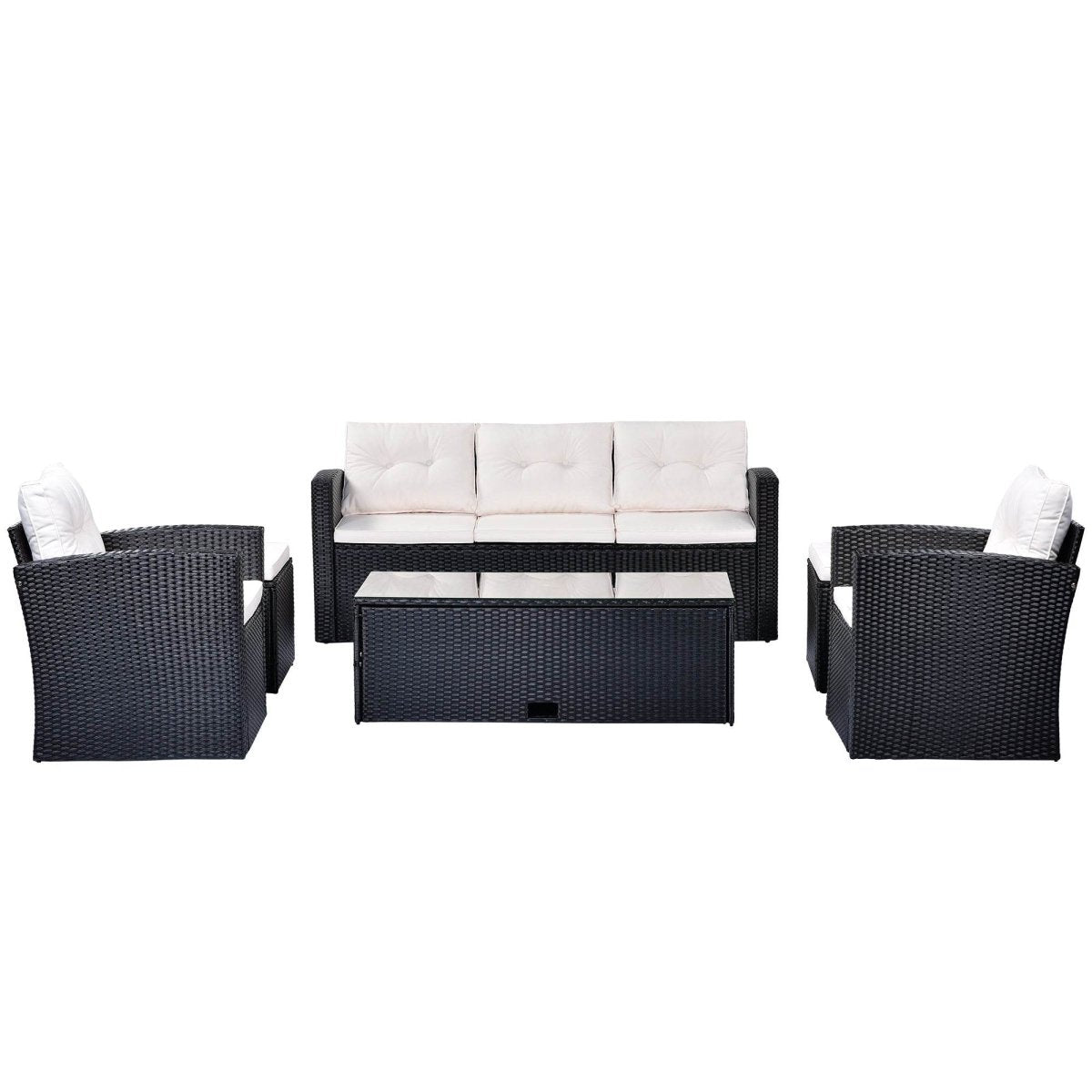 All-Weather Wicker Outdoor Patio Seating Set - Sleep Galleria