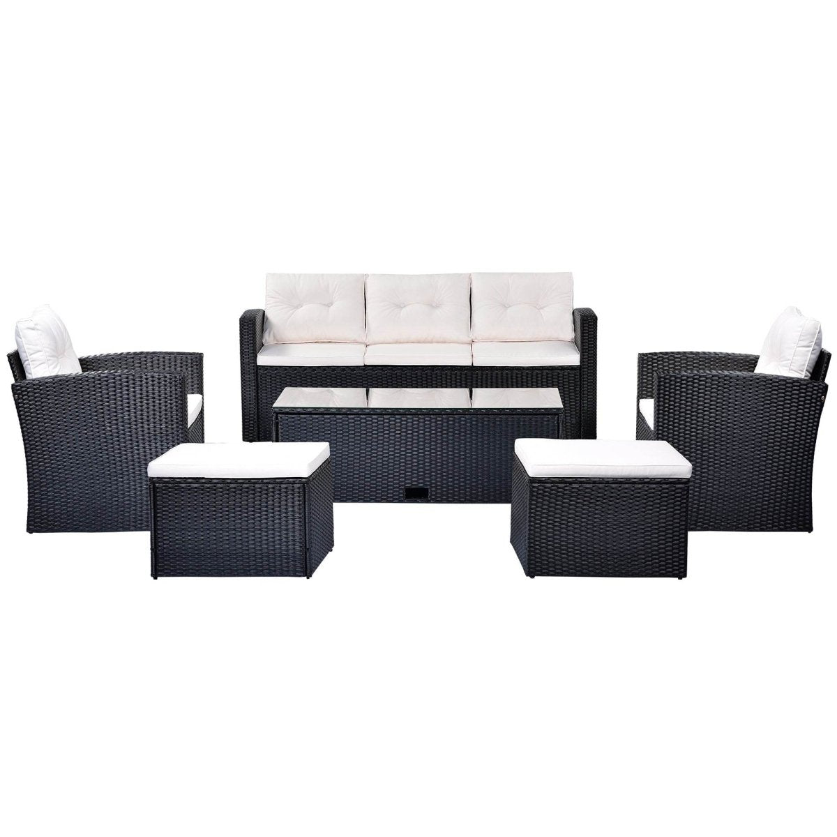 All-Weather Wicker Outdoor Patio Seating Set - Sleep Galleria