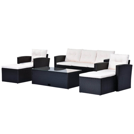 All-Weather Wicker Outdoor Patio Seating Set - Sleep Galleria