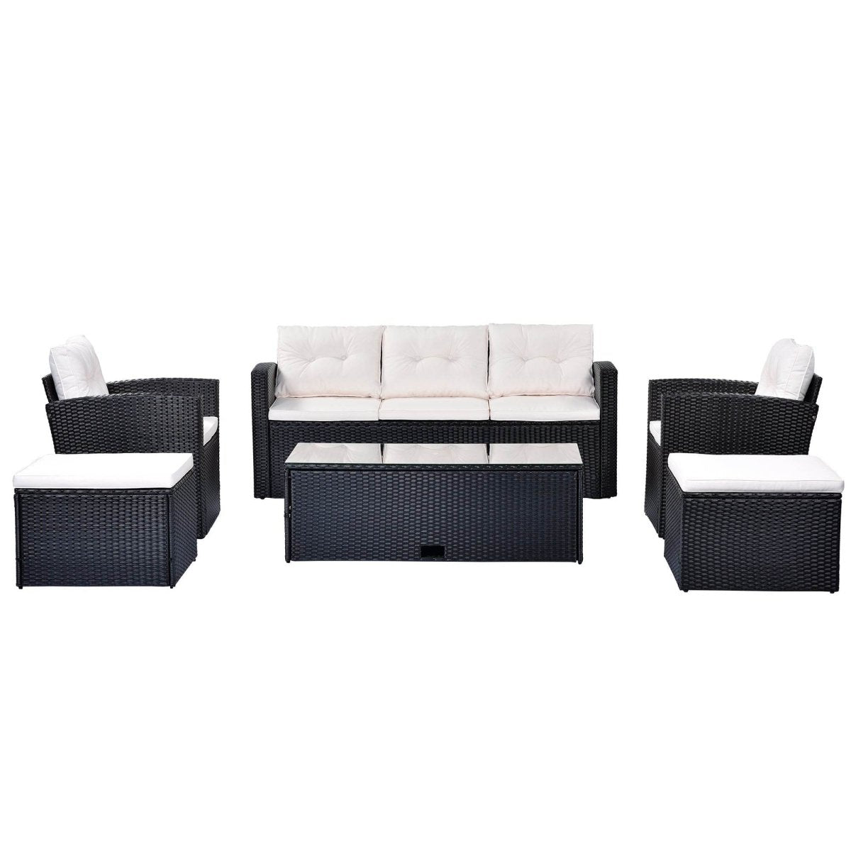 All-Weather Wicker Outdoor Patio Seating Set - Sleep Galleria
