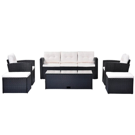 All-Weather Wicker Outdoor Patio Seating Set - Sleep Galleria