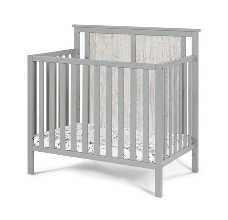 Convertible 3 - in - 1 Wood Mini Crib With Mattress Pad - Zenvia - Sleep Galleria