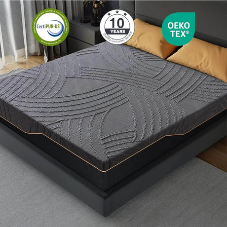 Firm Copper-Gel Memory Foam Cooling Knit Mattress - Sleep Galleria