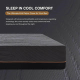Firm Copper-Gel Memory Foam Cooling Knit Mattress - Sleep Galleria