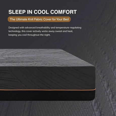 Firm Copper-Gel Memory Foam Cooling Knit Mattress - Sleep Galleria
