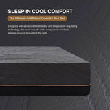 Firm Copper-Gel Memory Foam Cooling Knit Mattress - Sleep Galleria